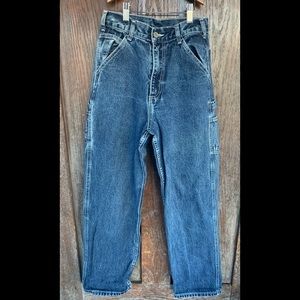 Brandy Melville Talia dark wash carpenter jeans